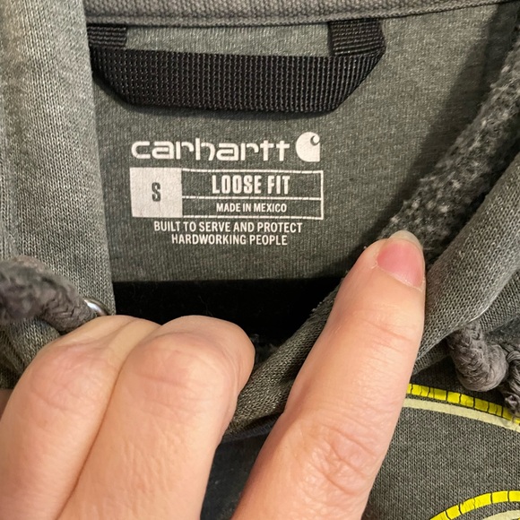 CARHARTT-Loose Fit Midweight "C" Graphic Sweatshirt size small - Picture 3 of 6